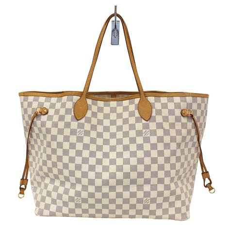 louis vuitton small checkered bag|louis vuitton neverfull tote bag.